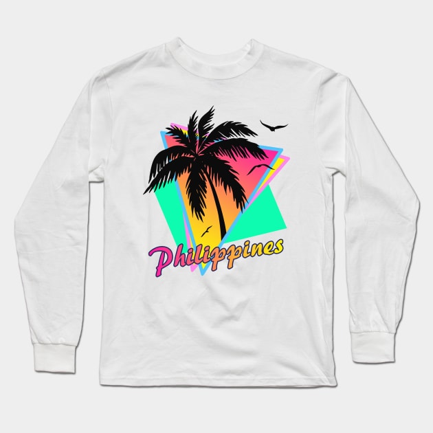 Philippines Long Sleeve T-Shirt by Nerd_art